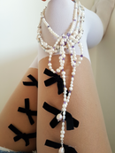 The Bow Edit: High Lustre All Shapes Pearl with Natural Amethyst