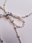 The Bow Edit: High Lustre All Shapes Pearl with Natural Amethyst