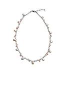Full Bloom High Lustre Keshi, Round and Potato Shape Pearl Necklace (AAAA Grade)