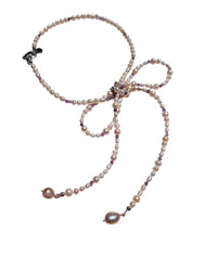 The Bow Edit: High Lustre All Shapes Pearl with Natural Amethyst