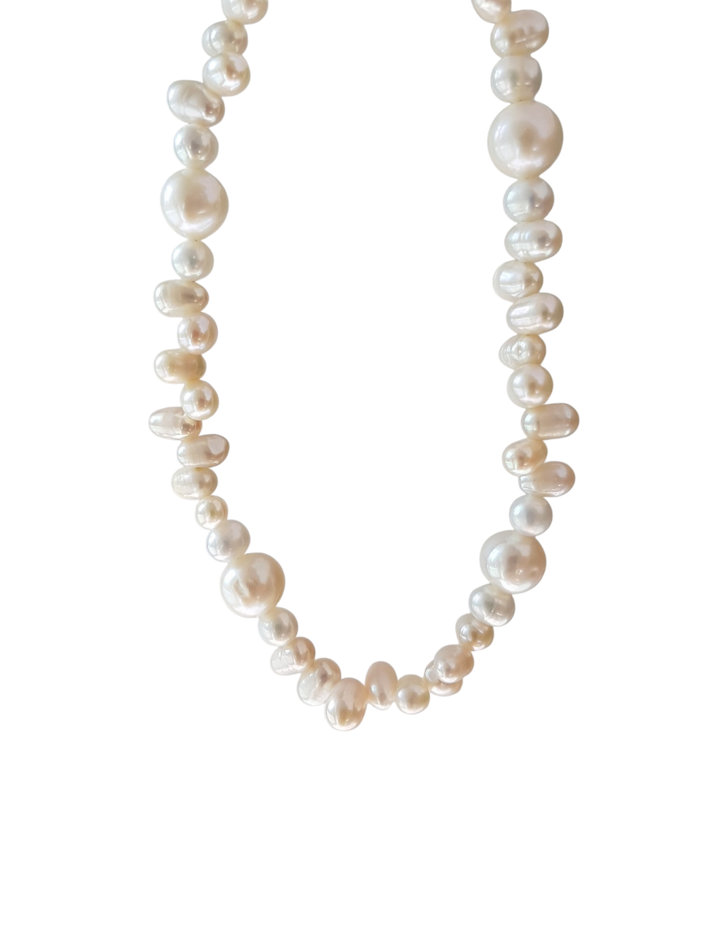 Enchante : High Lustre Round and Rice Shape Bracelet (AAAA Grade)