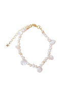 Full Bloom High Luster Mini Baroque (Nugget) and Keshi Pearl Bracelet
